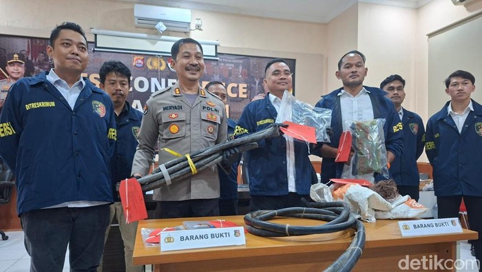 Terungkap Aksi Maling Kabel Sinyal KRL Green Line, Polisi Ringkus Pelaku