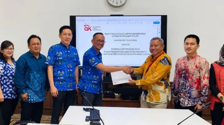 OJK Beri Persetujuan Penggabungan Dua BPR di Magelang, Perkuat Industri Perbankan Daerah